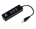 노벨뷰, 기가 랜카드와 USB 3.0 포트를 합친 올인원 허브 NBN337 출시
